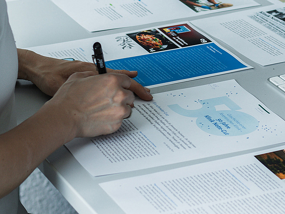 Mitarbeiterzeitschrift bei credia