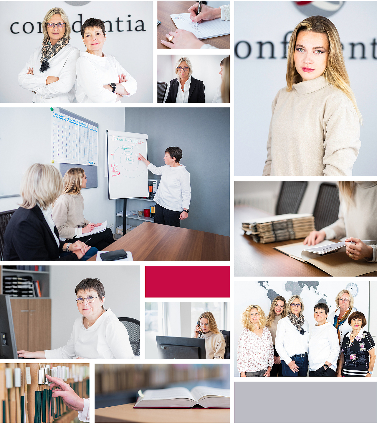 Fotoshooting bei confidentia