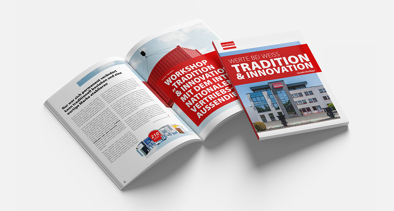 Printausgabe der Weiss Chemie Sonderbeilage