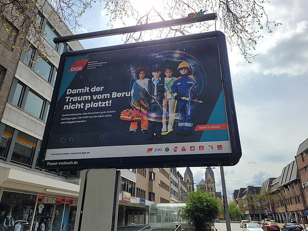 DGB Rheinland-Pfalz/Saarland Kampagne