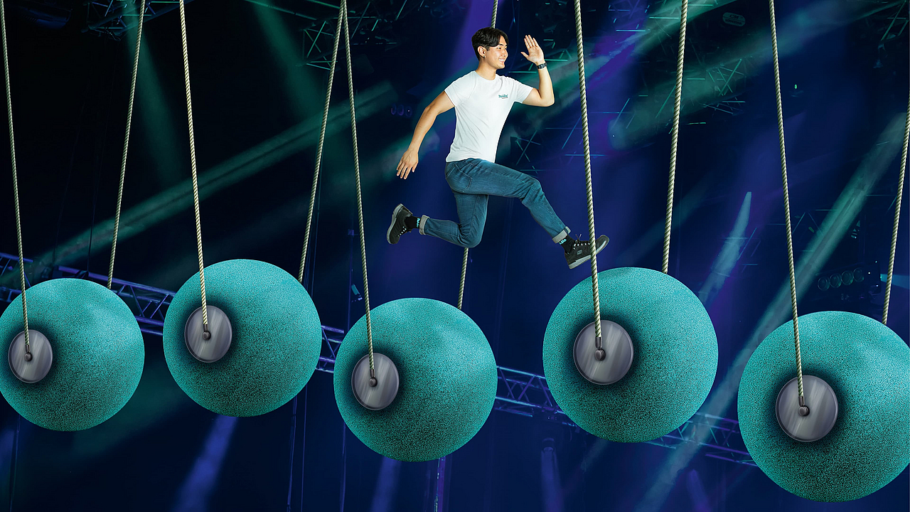 Visual der Next Level-Kampagne