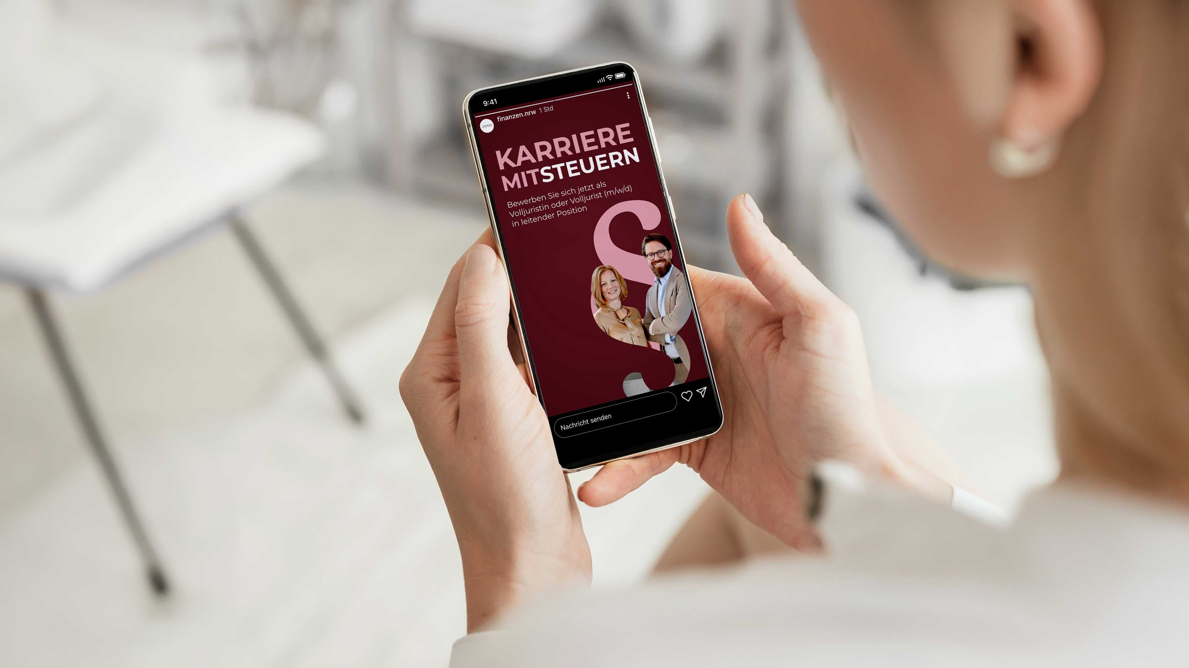 Finanzverwaltung NRW Kampagnenmaßnahme