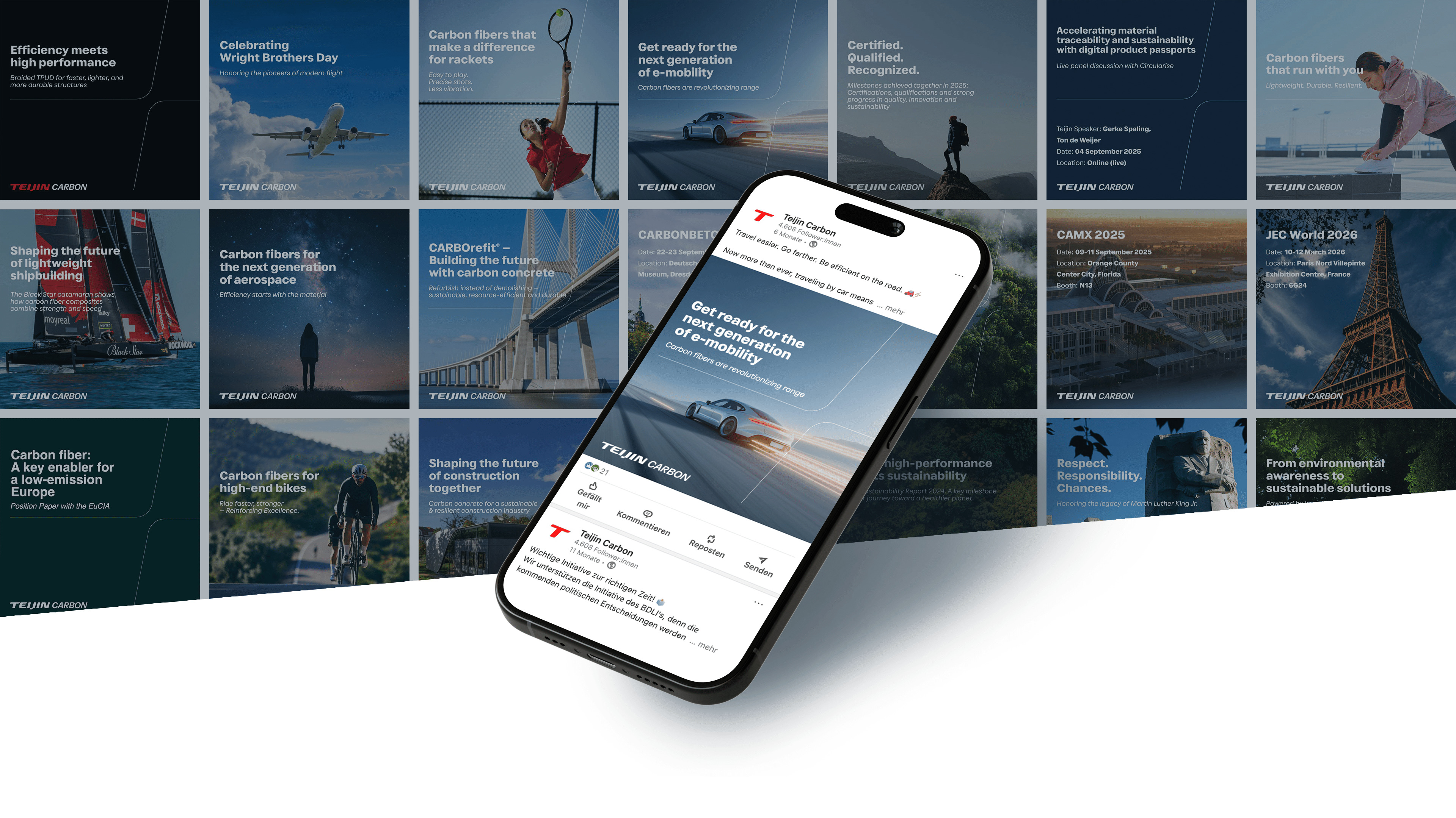 Teijin Carbon Social Media